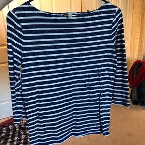 Blue stripped shirt